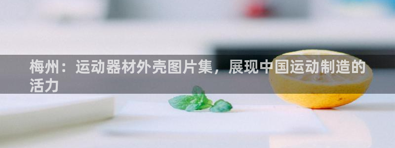 意昂3集团：梅州：运动器材外壳图片集，展现中国运动制