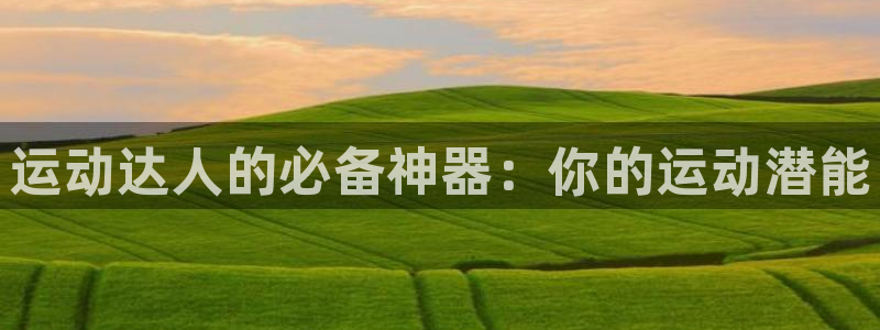 意昂3娱乐平台：运动达人的必备神器：你的运动潜能