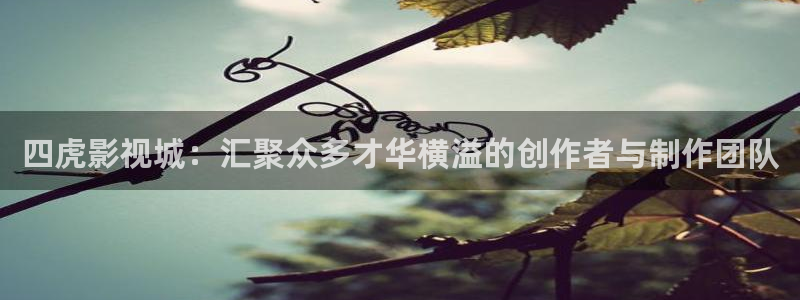 晴天影视下载：四虎影视城：汇聚众多才华横溢的创作者与制作团队
